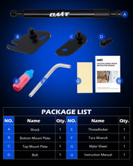 Orion Motor Tech installation requires only common wrenches.