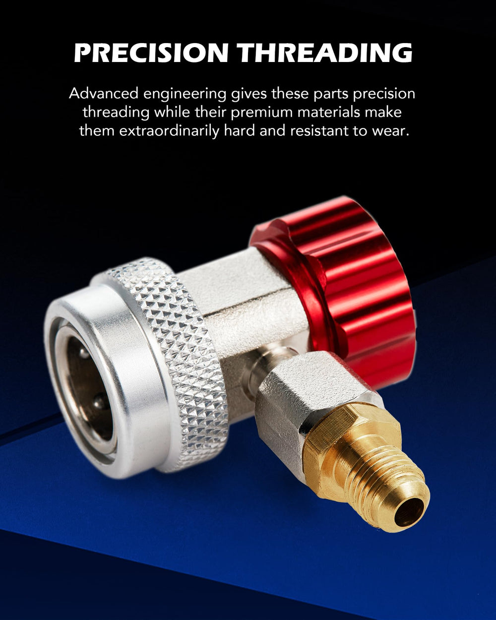 Orion Motor Tech leak-free design reduces refrigerant waste during service