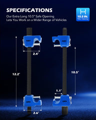 Orion Motor Tech locking pins engaged on springs for secure compression