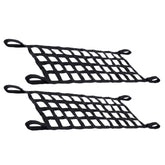 Orion Motor Tech mesh cargo net 2-pack front view for secure Jeep storage.
