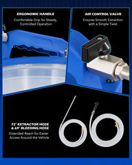 Orion Motor Tech durable construction with nickel-plated finishes withstands repeated use.