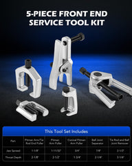 Ball joint separator tool from Orion Motor Tech OMT 5-in-1 set