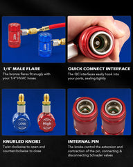 Orion knurled-ring design enhances grip during valve operation