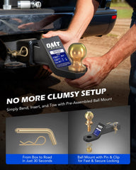 Orion Motor Tech powder-coated arm resists weather and wear.
