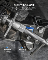 Orion Motor Tech powder-coated finish resists wear and corrosion.
