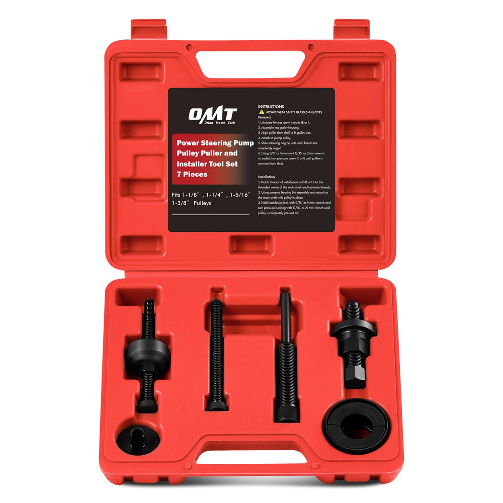 Orion Motor Tech pulley puller remover in action for pump service