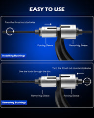 Orion Motor Tech pulling spindles M10 to M18 fit a wide range