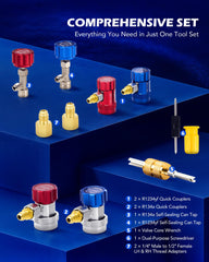 Orion Motor Tech R134a can tap enables fast, reliable refilling on compatible systems