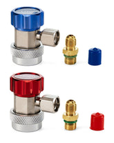 Orion Motor Tech quick coupler adapters enable quick, secure connections to R134a ports