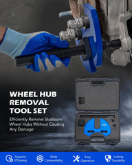 Orion Motor Tech remover plate secures hub for safe extraction