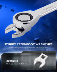 Nonslip ergonomic handle provides comfortable control during belt work.