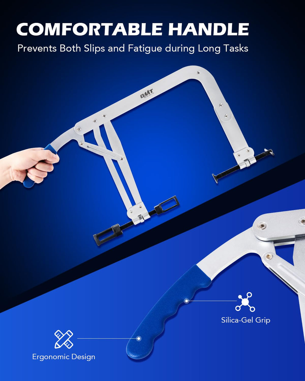 Orion Motor Tech silica-gel ergonomic handle reduces fatigue during valve work