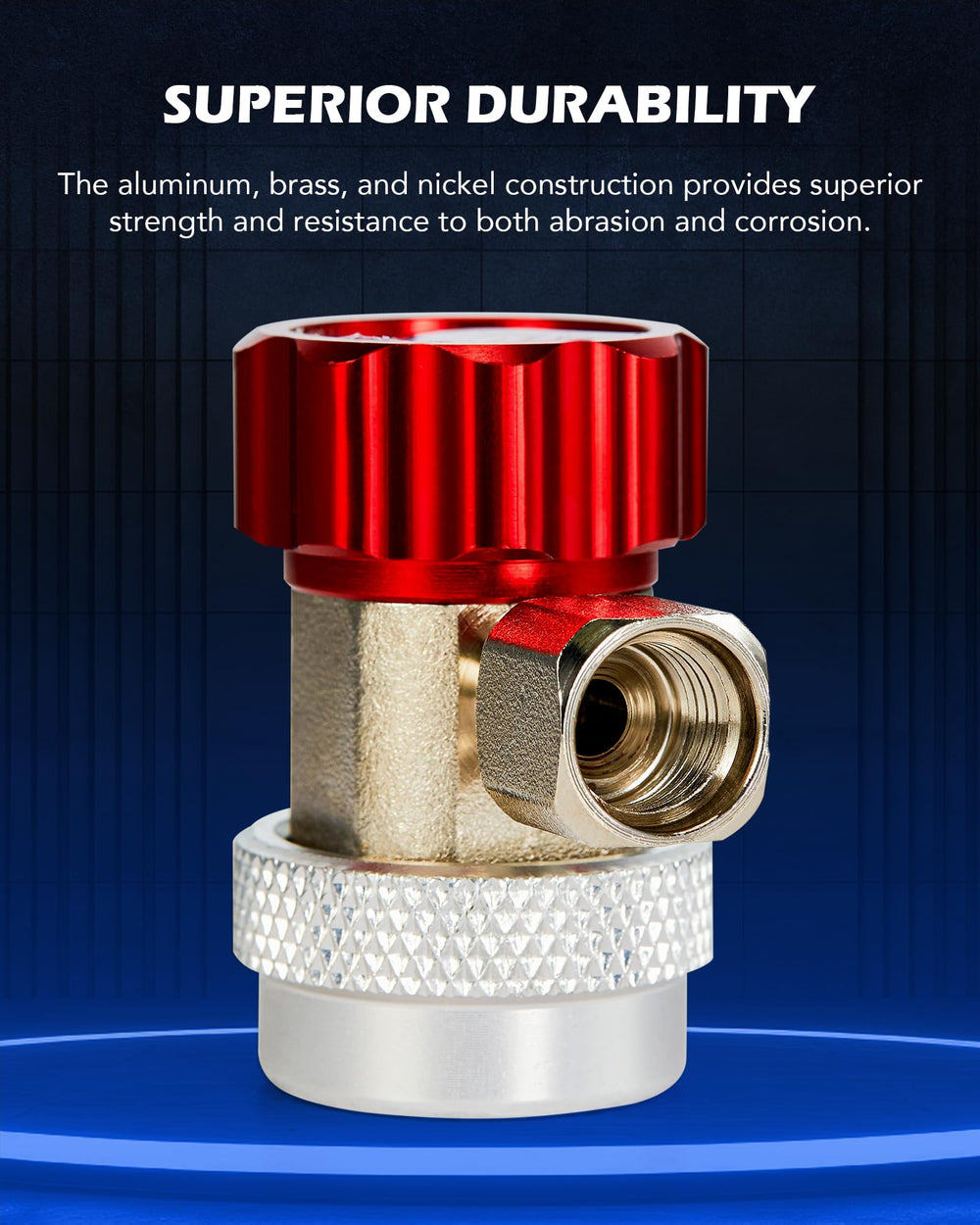 Orion Motor Tech snap-lock knurled grip for easy handling