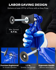 Orion Speedy aluminum-steel construction resists corrosion for lasting use.