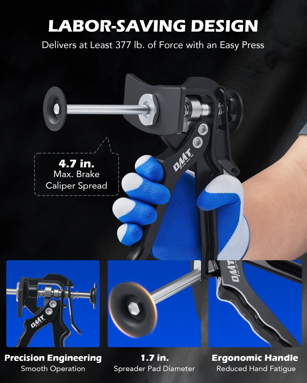 Orion Motor Tech Speedy handles single and dual pistons with ease