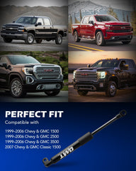 Tailgate operation is smooth with Orion Motor Tech damper.