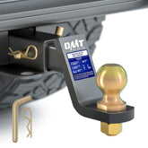 Orion Motor Tech trailer hitch ball mount in 2-inch receiver for versatile towing setups