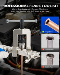 Orion Motor Tech tube cutter delivering clean cuts for leak-free installations