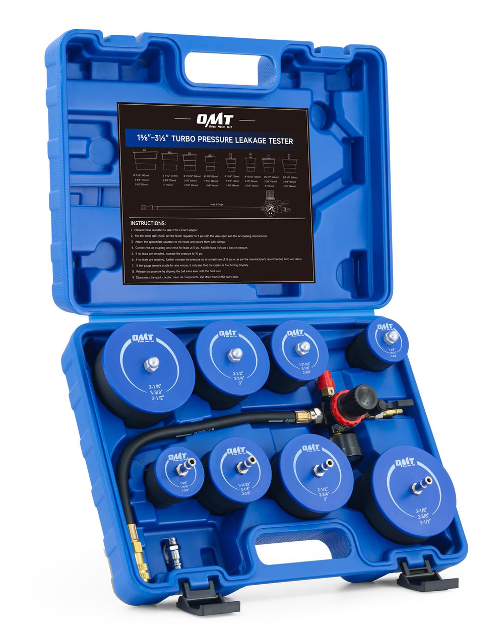 Orion Motor Tech turbo leakage tester kit for quick diagnosis