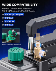 Orion Motor Tech vacuum pump reinforced aluminum casing resists heat and corrosion