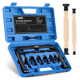 Orion Motor Tech valve spring compressor set with C-clamp for engine work.