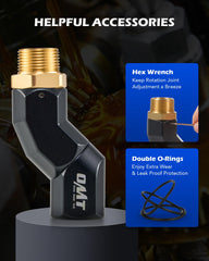 Orion Motor Tech durable zinc-copper construction supports reliable performance in harsh environments