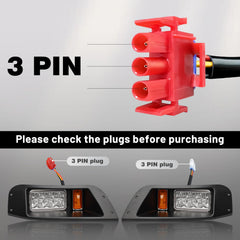 Installation-friendly headlight assembly enables quick on-cart mounting