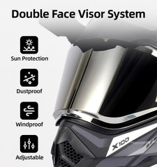 Orthrus X100 plush interior liner offers removable, washable comfort