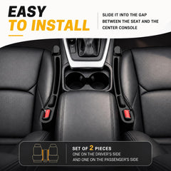 Orvifuly 2-pack with storage slot and sunglasses holders keeps interior organized