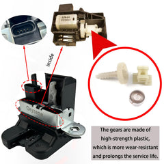 Oryzena trunk latch actuator packaging highlights included components