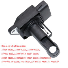 OSKYUO MAF sensor side view, slim profile for easy installation.