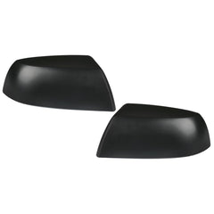 Osompar textured black outer mirror cover for front left enhances protection against debris.