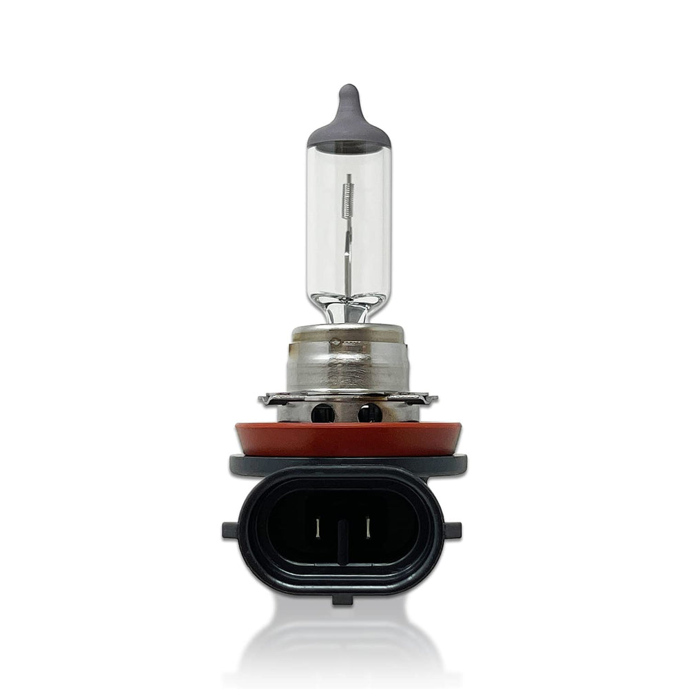 Quick glow test shows OSRAM H11 64211L+ steady light output.