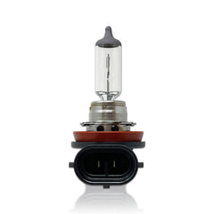 Quick glow test shows OSRAM H11 64211L+ steady light output.