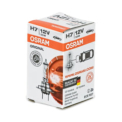 OSRAM original line h7 halogen bulbs pack ready for easy replacement