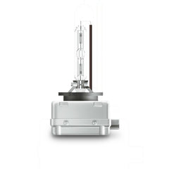 OSRAM Xenarc D1S bulb lit-emission demonstrates daylight-like brightness for safer night driving.