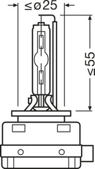 OSRAM Xenarc Night Breaker 220, made in Germany, premium quality.