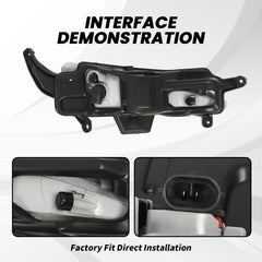 OsyphereX direct replacement fog light for Optima 2011-2013, easy swap