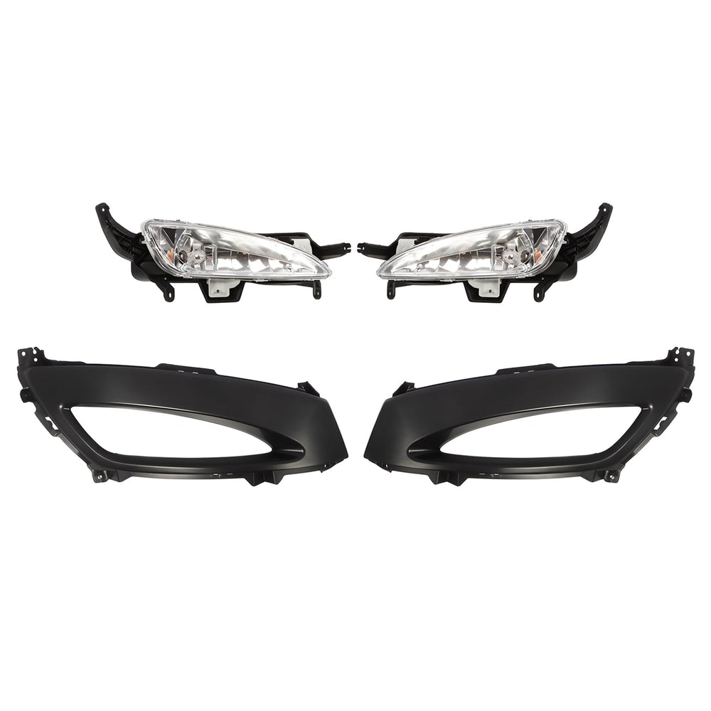 OsyphereX front fog light assembly for Optima with bezel, improving night visibility