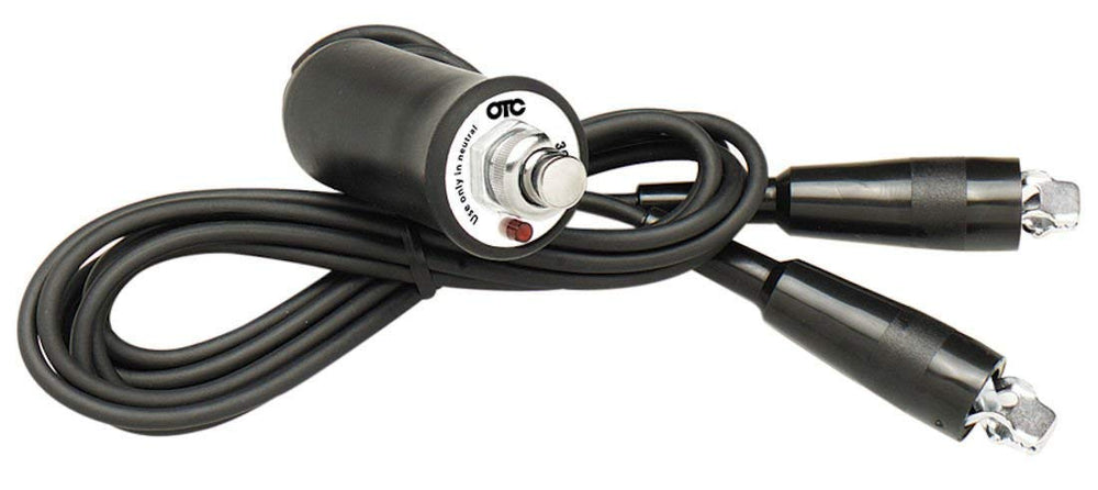 OTC 3650 heavy-duty remote starter switch, front view, enabling single-person engine starting.
