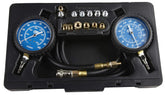 OTC 5610 display with dual gauges for static and on-road oil pressure testing