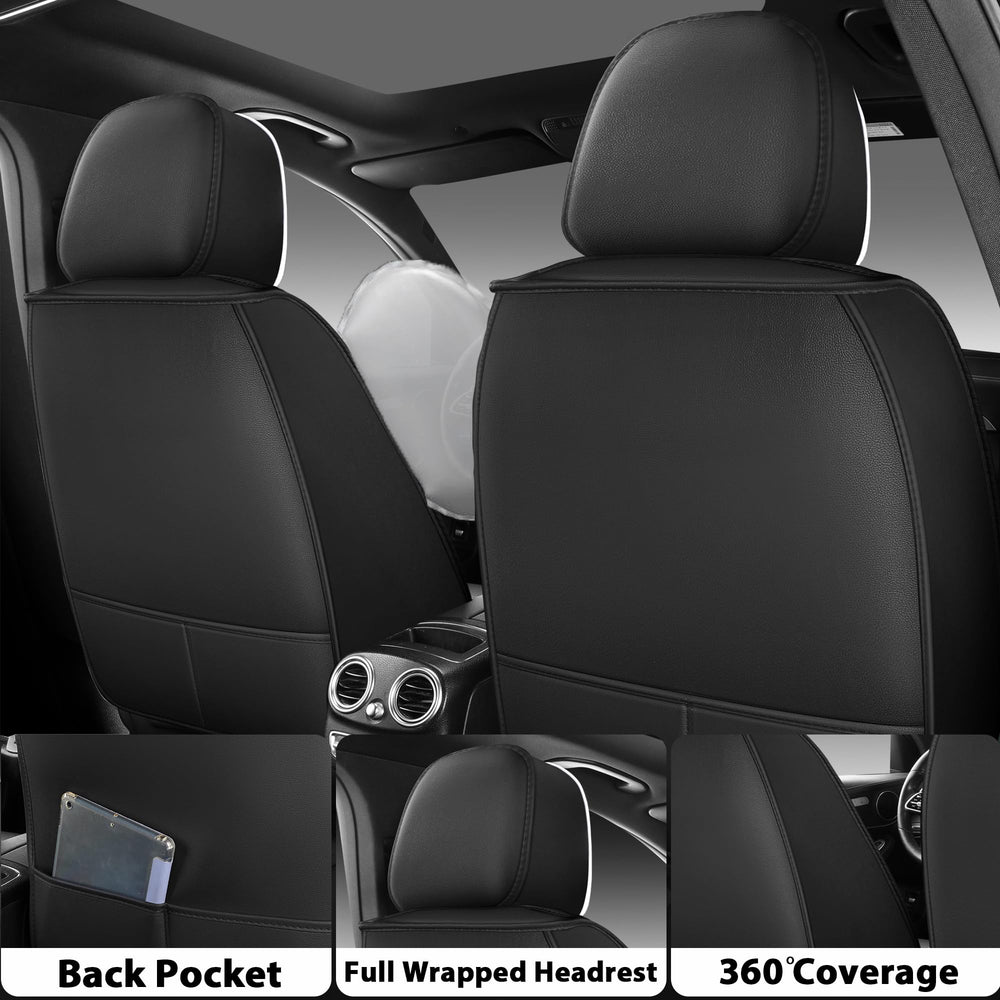 otoez back seat protector with installation kit ready for easy front and back protection