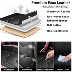 otoez black and pink color option complements modern car interiors