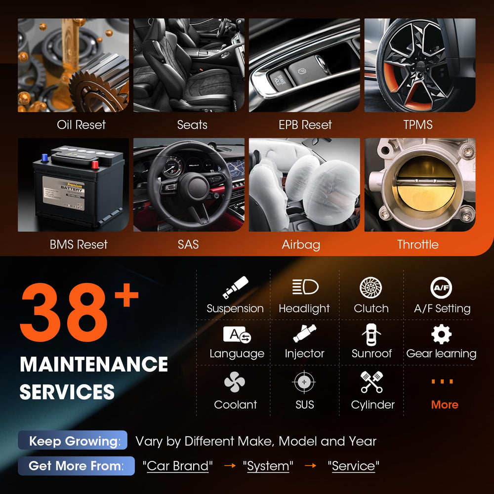 OTOFIX D1 Lite full systems diagnostics across engine and ABS