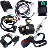 OTOHANS Automotive ATV wiring harness laid out for reliable electrical connections