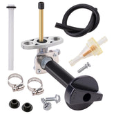 OTOHANS Automotive fuel valve petcock lever detail for easy fuel control and leak prevention.