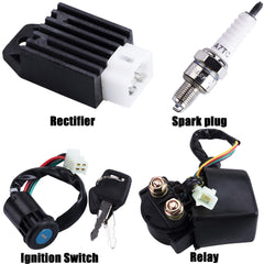 OTOHANS Automotive waterproof ignition switch with two keys for replacement