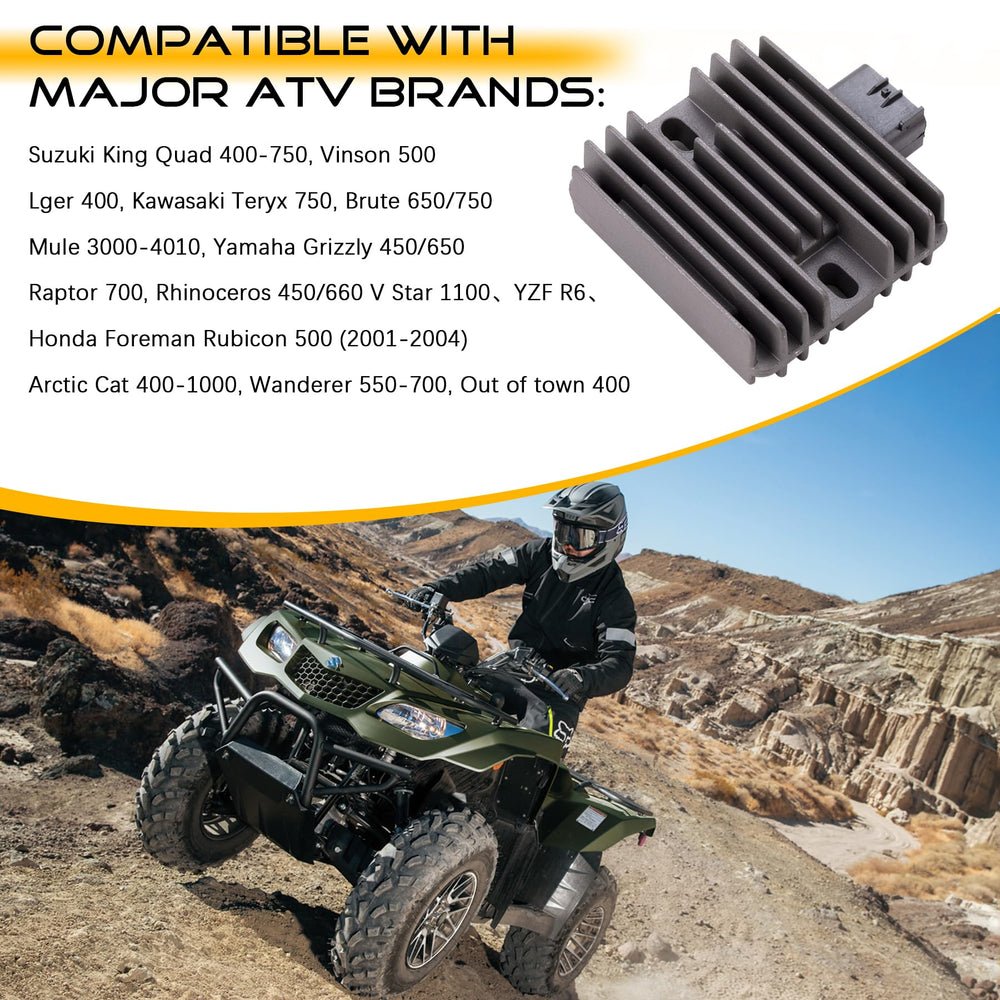 OTOHANS automotive voltage regulator for Suzuki LT-A 400-450-700 stabilizes electrical output during riding.