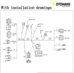 OTOHANS AUTOMOTIVE wiring connectors close-up for secure electrical connections