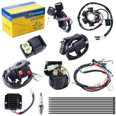 OTOHANS Automotive wiring harness for GY6 full kit showing core components and layout